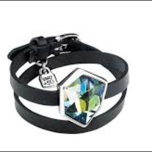 UNOde50 Ice Silver Swarovski Crystal Bracelet